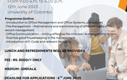 Workshop on General Office Administration – 2025 June