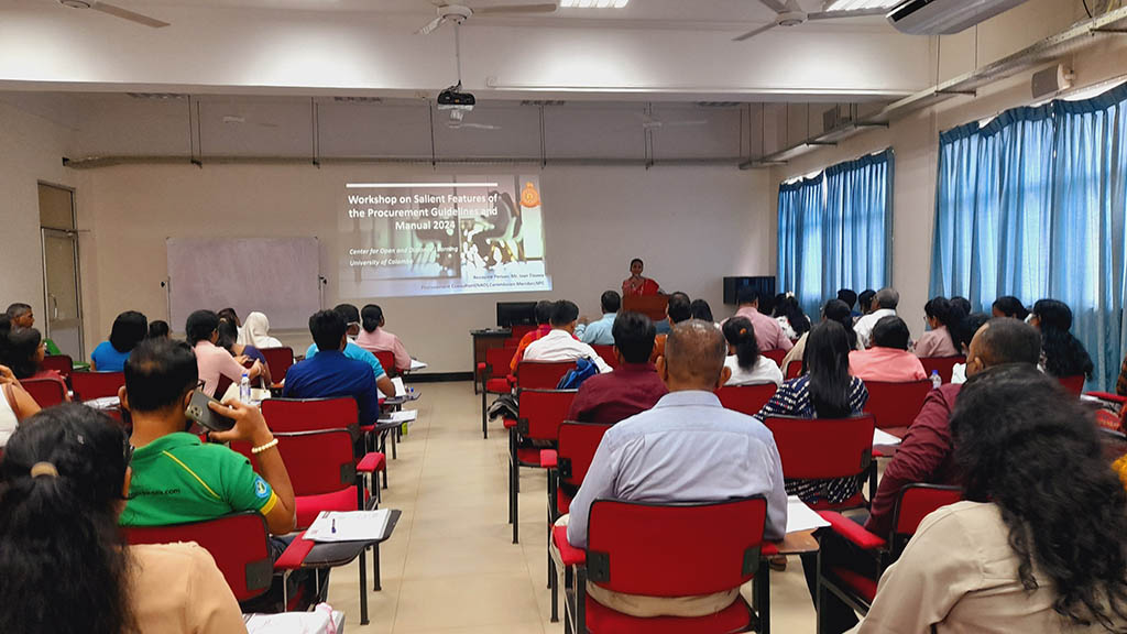 Salient Features of Procurement Guidelines and Manual – Workshop Successfully Conducted!